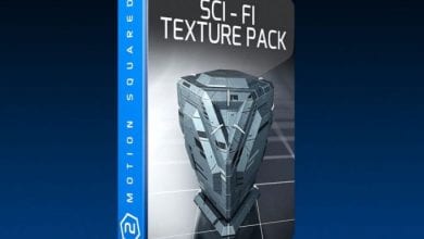 پلاگین Sci-Fi Texture Pack