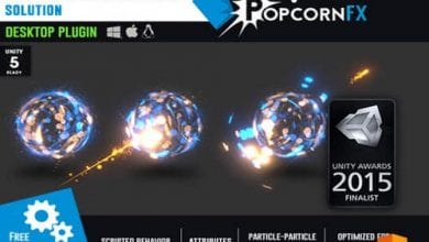 دانلود پلاگین PopcornFX Particle Effects