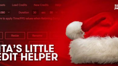 دانلود پلاگین Santa's Little Credit Helper برای افترافکت