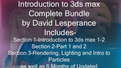 مقدمه ایی بر 3ds Max با David Lesperance