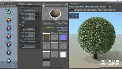 مدلینگ سریع درختان برای کار هنری و VFX در SpeedTree