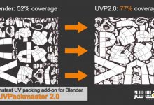 دانلود پلاگین UVPackmaster 2 PRO برای بلندر