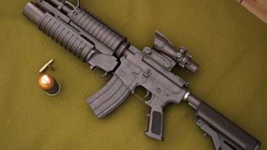 دانلود کالکشن مدل سه بعدی انواع اسلحه
