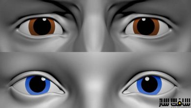 آموزش نقاشی چشم برای کاراکتر ها در Zbrush