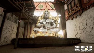 دانلود پروژه محیط صومعه بودایی برای آنریل انجین