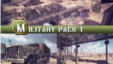 دانلود پروژه Military Pack Part1 برای یونیتی