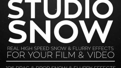 دانلود پکیج فوتیج استودیو برف Rampant Design Studio Snow