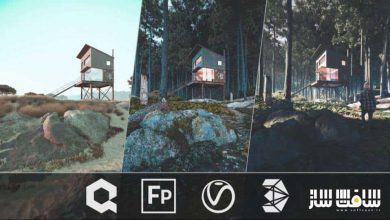 آموزش ایجاد محیط سه بعدی واقعی در Forest Pack و 3ds Max