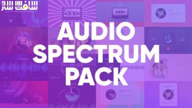 دانلود پروژه Audio Spectrum Pack برای افترافکت