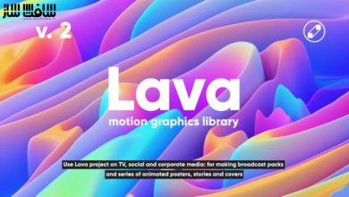 دانلود پکیج رسانه های اجتماعی Lava برای افترافکت