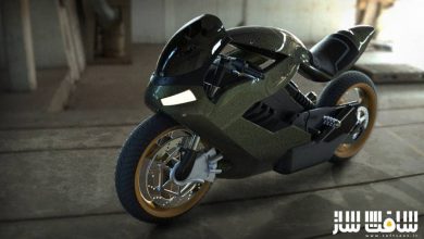آموزش مدل سازی موتورسیکلت تخیلی در Rhino و Keyshot
