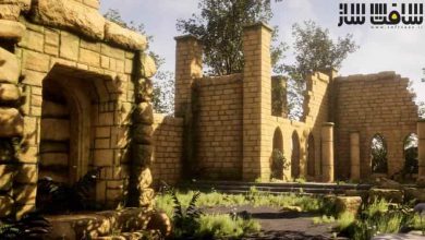 آموزش ساخت محیط بازی 3D باستانی در Blender