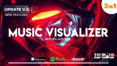 دانلود پروژه Music Visualizer Spectrum برای افترافکت