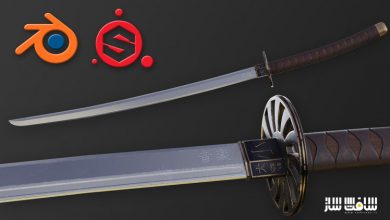 آموزش نحوه ایجاد شمشیر ژاپنی آماده بازی در Blender و Substance