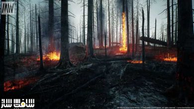 دانلود پکیج بایوم جنگل سوخته برای آنریل انجین