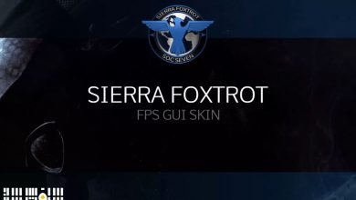 دانلود پروژه Sierra Foxtrot FPS GUI برای یونیتی