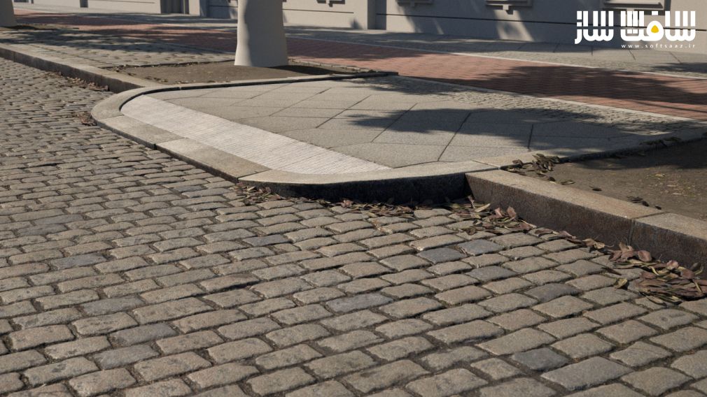 دانلود کالکشن مدل سه بعدی خیابان