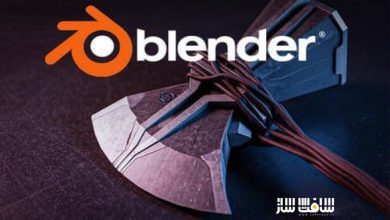 آموزش صفر تا صد ساخت تبر Thor در Blender
