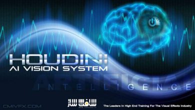 آموزش سیستم AI Vision هوش مصنوعی در Houdini