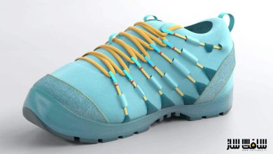 شبیه سازی محصول در Modo : مدلینگ کفش