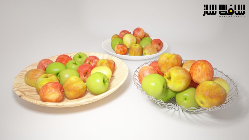 دانلود مدل های سه بعدی میوه های واقعی