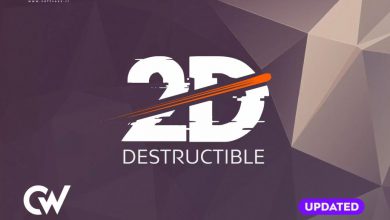 دانلود پروژه Destructible 2D برای یونیتی