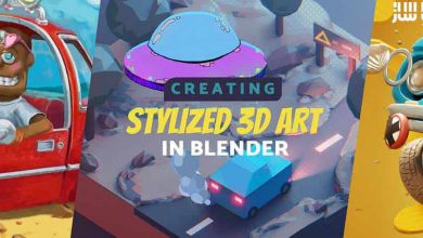 آموزش ایجاد هنر سه بعدی با سبک خاص در Blender