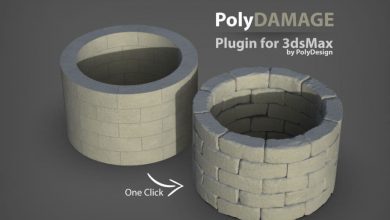 دانلود پلاگین PolyDamage برای 3ds Max