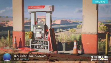 آموزش ایجاد وسایل بازی : پمپ بنزین