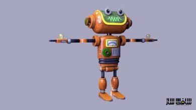 آموزش ساخت یک ربات با سبک خاص در Maya