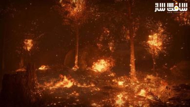 دانلود پروژه آتش سوزی جنگل برای آنریل انجین