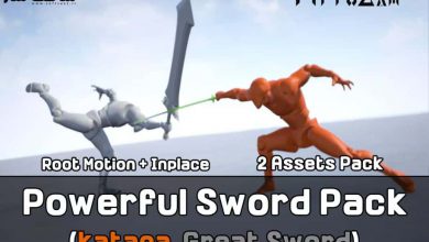 دانلود Powerful Sword Pack برای یونیتی