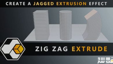 دانلود پلاگین Zigzag Extrude برای بلندر