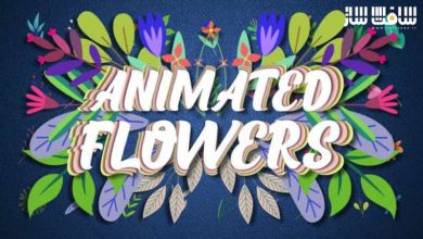 دانلود پروژه گل های انیمیت شده برای افترافکت