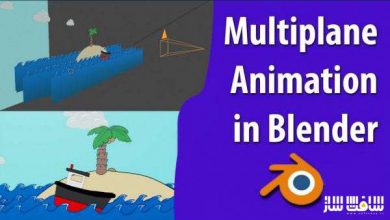 آموزش انیمیشن Multiplane در Blender