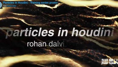 آموزش ذرات در Houdini 18 با Rohan Dalvi