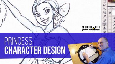 طراحی کاراکتر : تبدیل یک دوست به شاهزاده خانم انیمیت شده