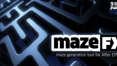دانلود پلاگین Aescripts MazeFX برای افترافکت