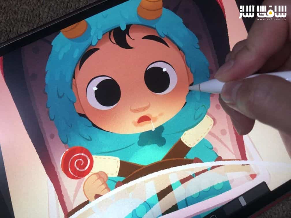 دوره شیرجه به دنیای انیمیشن با طراحی iPad الهام گرفته از دیزنی