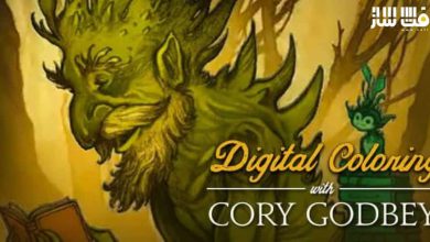 آموزش رنگ آمیزی دیجیتال با هنرمند Cory Godbey