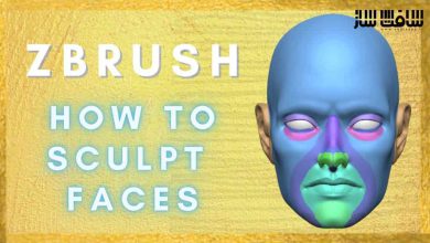 آموزش نحوه اسکالپ و حجاری صورت در Zbrush