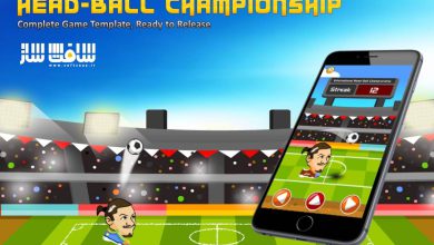 دانلود پروژه Soccer Head-Ball Championship Game Kit v1.4 برای یونیتی
