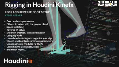 آموزش ریگ بندی با سیستم جدید Kinefx در Houdini