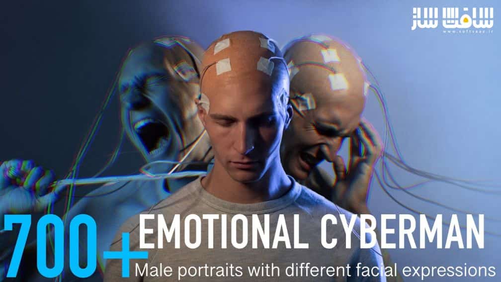 دانلود بیش از 700 تصویر رفرنس پرتره های مردانه با حالات چهره مختلف