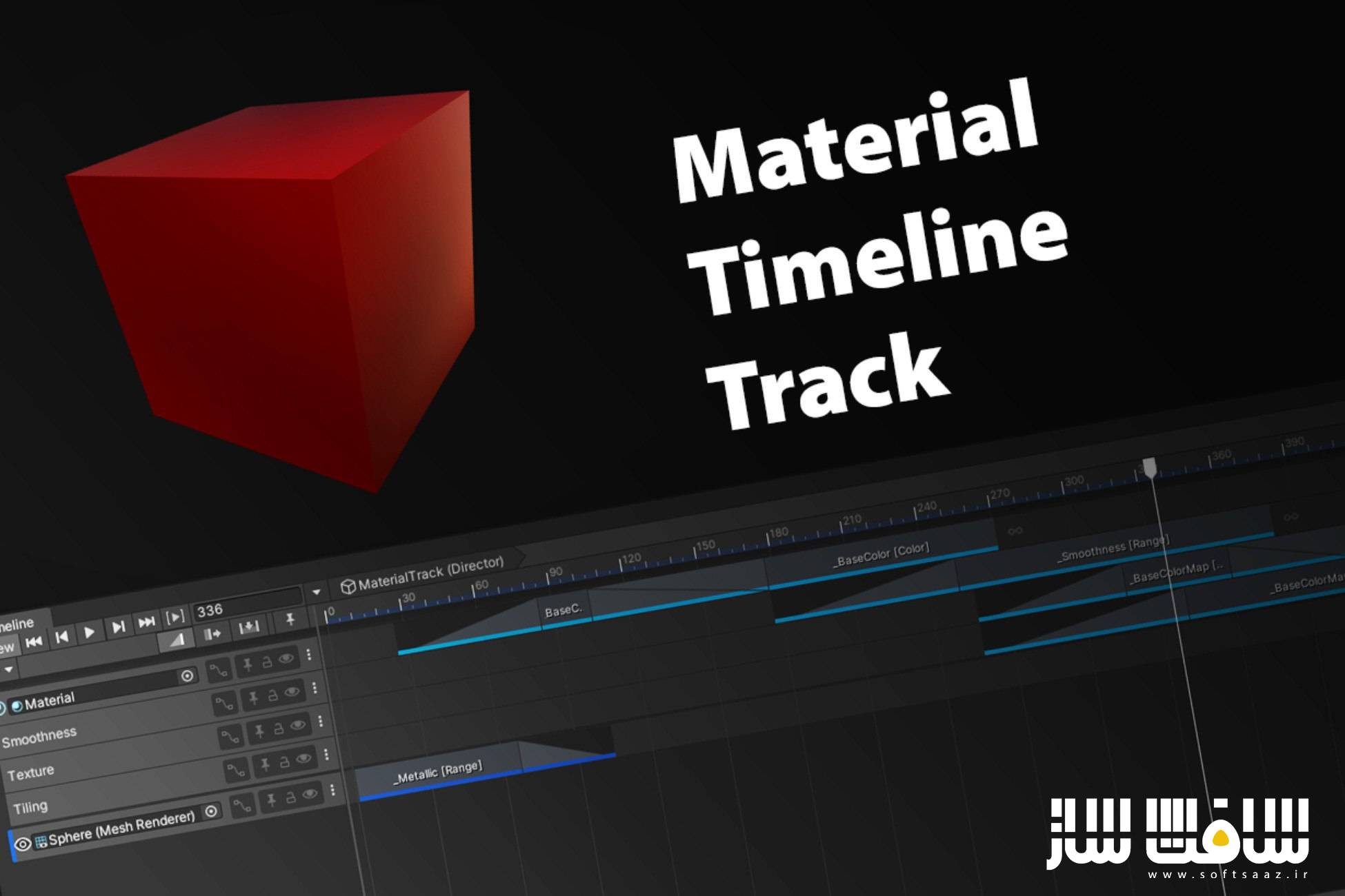 دانلود پروژه Material Timeline Track v1.0 برای یونیتی