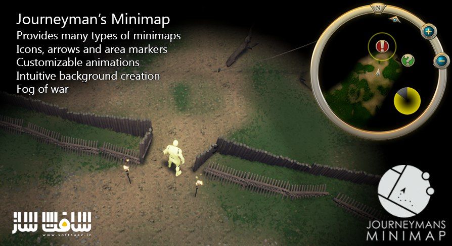 دانلود پروژه Journeyman's Minimap برای آنریل انجین