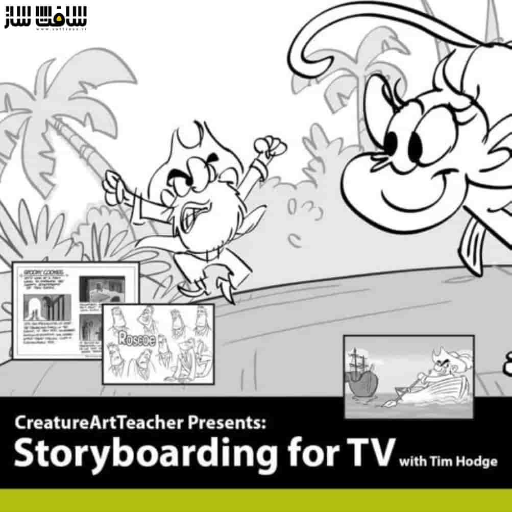 آموزش استوری بوردینگ برای انیمیشن تلویزیون با Tim Hodge