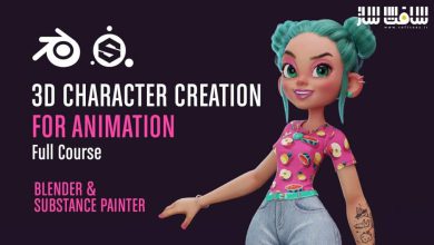 ایجاد کاراکتر 3D برای انیمیشن در Blender و Substance Painter