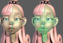 آموزش ریگینگ صورت کاراکتر برای پروداکشن در Autodesk Maya