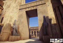 دانلود پروژه Modular Egyptian Temple HDRP برای یونیتی